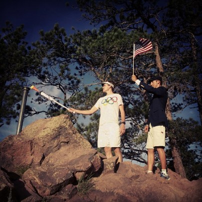 7th Run (7/27) We Celebrated the Olympic Opening Ceremonies In Our Own Way